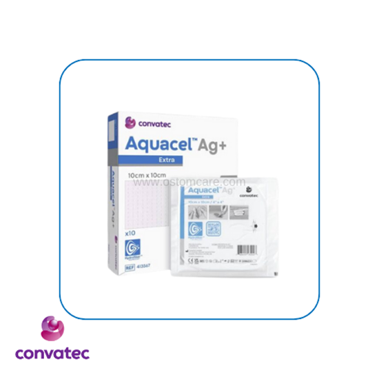 aquacel ag wound dressing  for infected wounds